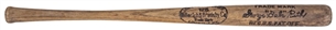 1927 Babe Ruth World Series Mini-Bat - Sold At Yankee Stadium